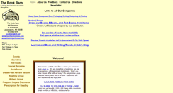 Desktop Screenshot of abookbarn.com